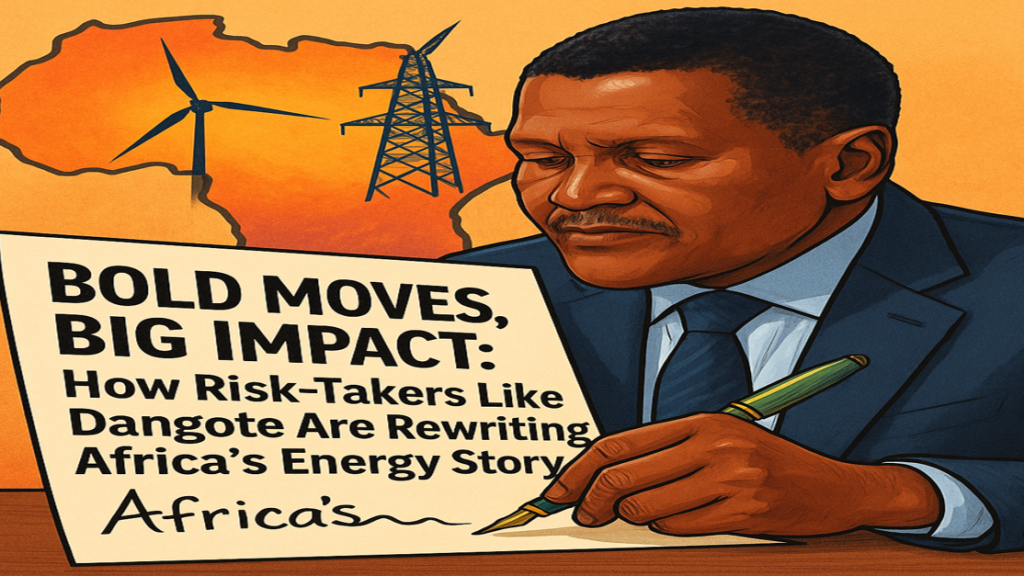 Bold Moves, Big Impact: How Risk-Takers Like Dangote Are Rewriting Africa’s Energy Story